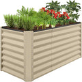 Best Choice Products 4x2x2ft Outdoor Metal Raised Garden Bed, Deep Root Box by BestChoiceProducts
