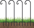 FEED GARDEN Adjustable 32 Inch Shepherd Hooks Thick Rust Resistant Steel by FEEDGARDEN