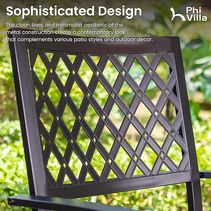 PHI VILLA 9 Pieces Outdoor Dining Set - Image 5