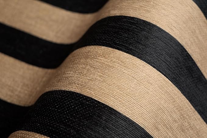 Outdoor Rug Striped Door Mat with Non-Slip Backing, 2 x 4 Ft