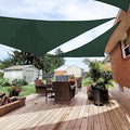 Patio Paradise 24' x 24' x 24' Sun Shade Sail Triangle Canopy Shade Cloth by Patio