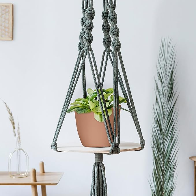 Utopia Home - Plastic Terracotta Pots - 7/6.6/6/5.3/4.8 Inches Flower Pots - Image 7