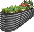 Best Choice Products 8x2x2ft Metal Raised Garden Bed, Oval Outdoor Deep Root by BestChoiceProducts