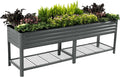 Elevated Raised Garden Bed-V Series, 1400 Lbs Weight Capacity, Outdoor Planter by VegoGarden