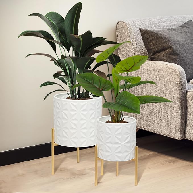 ARNIS Modern Planter Pots, Decorative Planters, Metal Pots by ARNIS