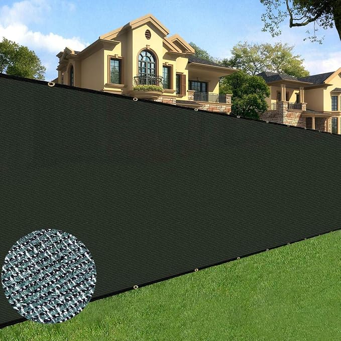 Sunnyglade 5 feet x 150 feet Privacy Screen Fence Heavy Duty Fencing Mesh Shade by Sunnyglade