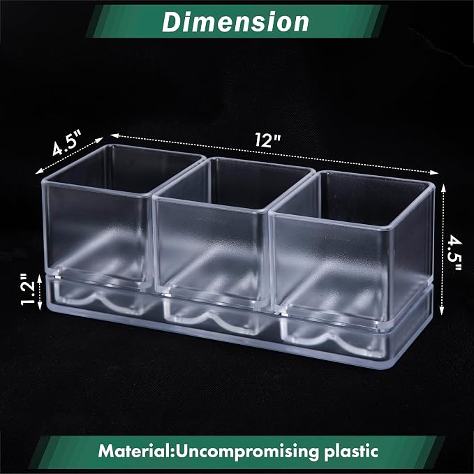 D'vine Dev Herb Garden Planter Set, Plastic Plant Pots - Image 3