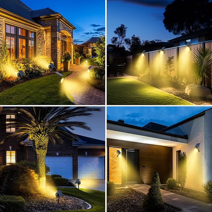 nipify 1 Pack Solar Spot Lights Outdoor Waterproof - Image 7