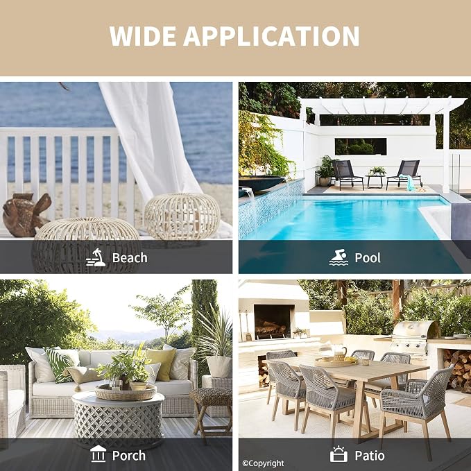DIVA EN CAMINO DEC Waterproof Outdoor Curtain W105 x L84 - Image 8