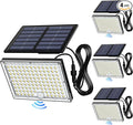 JACKYLED Motion Sensor Flood Lights, 113 LED Cool White Solar Lights by JACKYLED