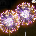 JJGoo Solar Firework Lights, 2 Pack 120 LEDs 2 Lighting Modes Solar Garden by JJGoo