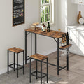 Bar Table, 35.4-Inch Counter Height Pub Table by MAHANCRIS