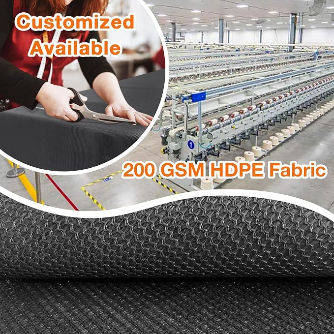Artpuch Outdoor Pergola Shade Cover 7x12 FT Sun Shade Cloth - Image 2