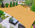 AsterOutdoor Sun Shade Sail Rectangle 12' x 16' UV Block Canopy by AsterOutdoor