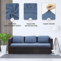 Sofa Covers, Stretch Outdoor Cushion Slipcovers, Polyester-Spandex Blend