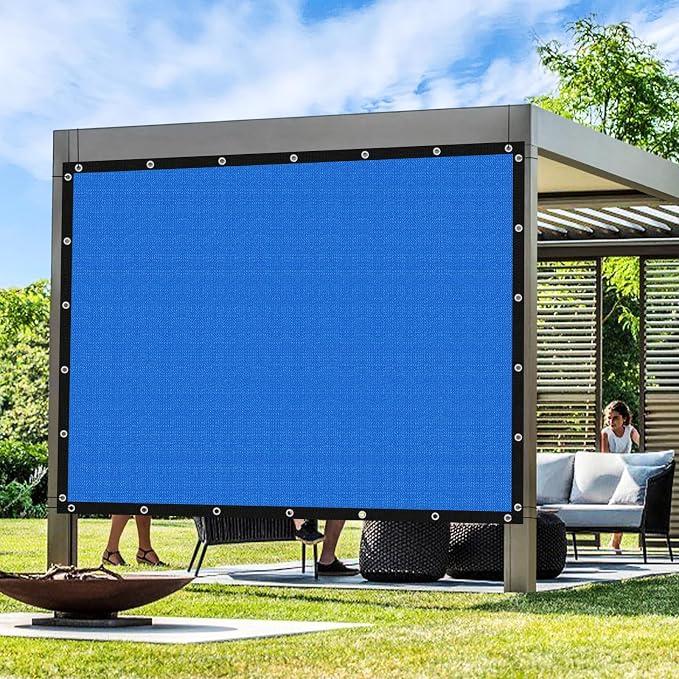 Artpuch Outdoor Pergola Shade Cover 7' X 13' Sun Shade Cloth by Artpuch