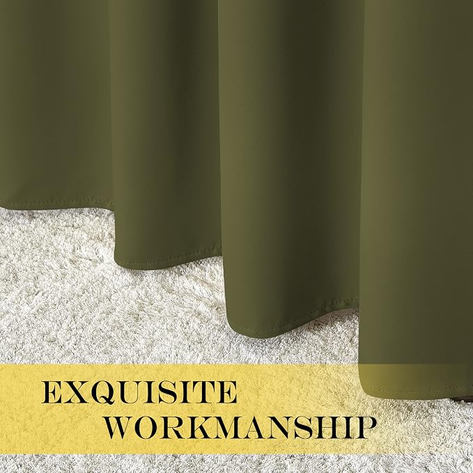 NICETOWN Blackout Curtains 120 inch Length - Image 5