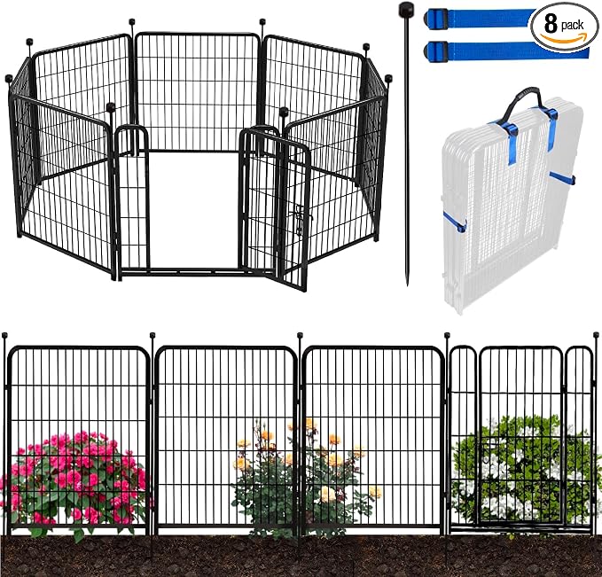 ADAVIN Tall Garden Fences and Borders by ADAVIN