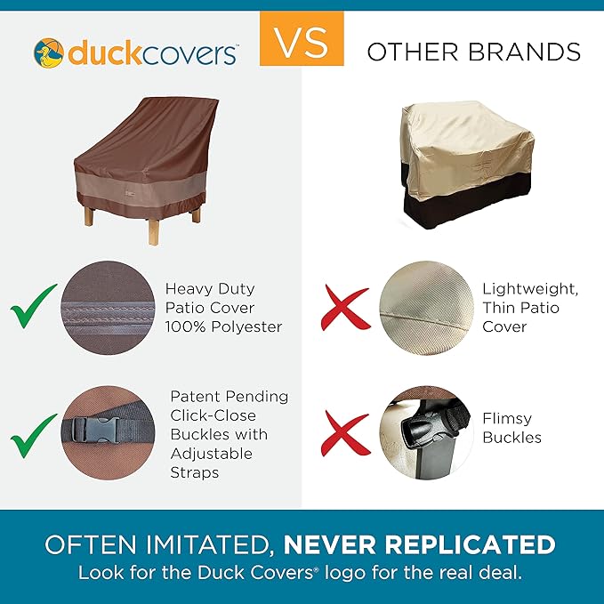 Duck Covers® Ultimate Waterproof Outdoor Loveseat and Sofa Cover - Image 2