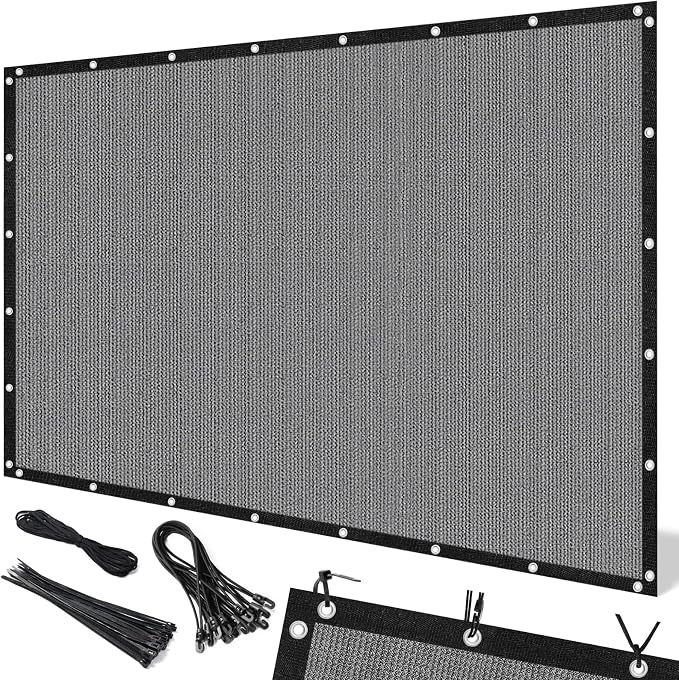 Artpuch 90% Sun Shade Cloth, 6 x 16 FT Pergola Shade Cover Canopy by Artpuch
