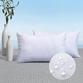MIULEE Pack of 2 16x24 Outdoor Pillow Inserts, Outdoor Throw Pillows by MIULEE