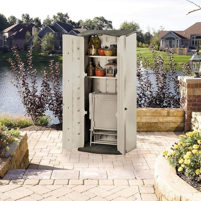 Rubbermaid Compact Vertical Resin Storage Shed - Image 5
