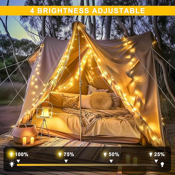 String Lights, 230 ft 720 LED Warm White Outdoor Christmas Lights with Reel