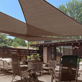 LOVE STORY 8' x 8' x 8' Sun Shade Sails Triangle Sunshades Sail Shade Canopy by LOVESTORY