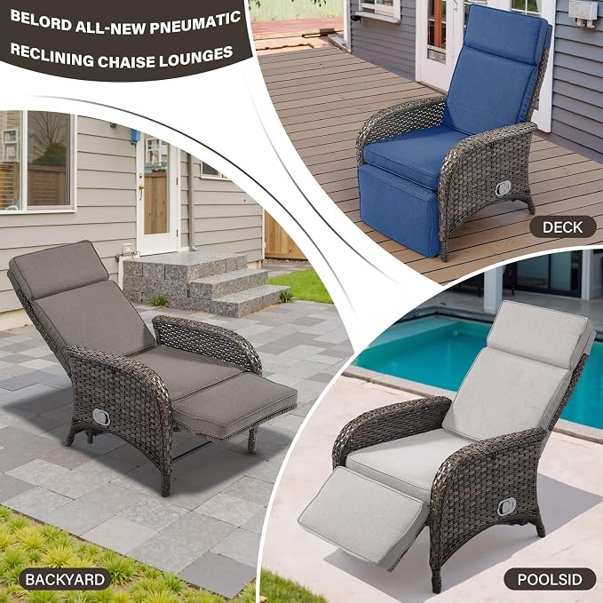 Belord 5 Piece Patio Furniture Set - Image 7