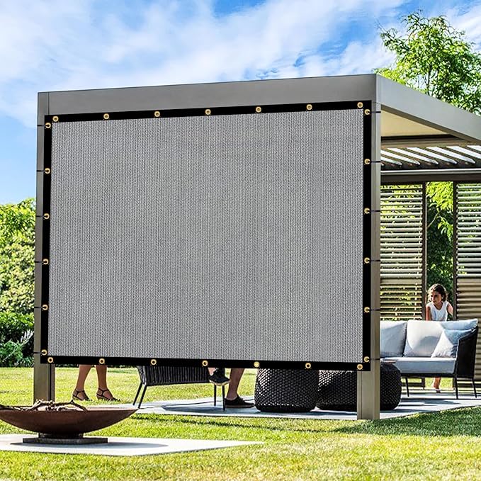 Artpuch Outdoor Pergola Shade Cover 9x20 FT Sun Shade Cloth by Artpuch