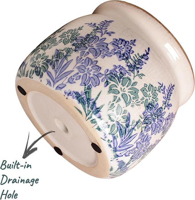 Pots for Plants, Ceramic Planters for Indoor/Outdoor Plants, 6.29'' Plant Pots - Image 4