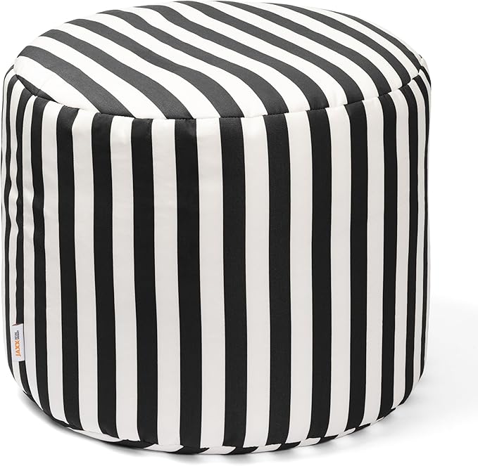 Jaxx Spring Indoor/Outdoor Bean Bag Pouf Ottoman - Image 3