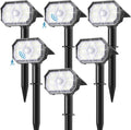 Brightown 6 Pack Solar Motion Lights Outdoor Waterproof, Motion Sensor Spot by Brightown