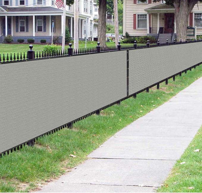 Sunnyglade 4 feet x 50 feet Privacy Screen Fence Heavy Duty Fencing Mesh Shade - Image 2