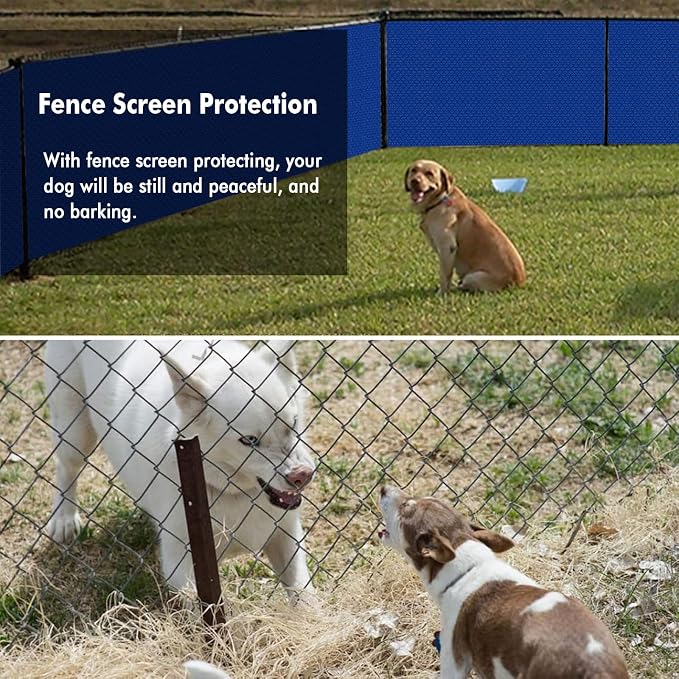 UPGRADE Privacy Screen 4' x 50' Fence Commercial Shade Cover - Image 6