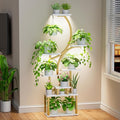Plant Stand Indoor with Grow Lights by BACEKOLL
