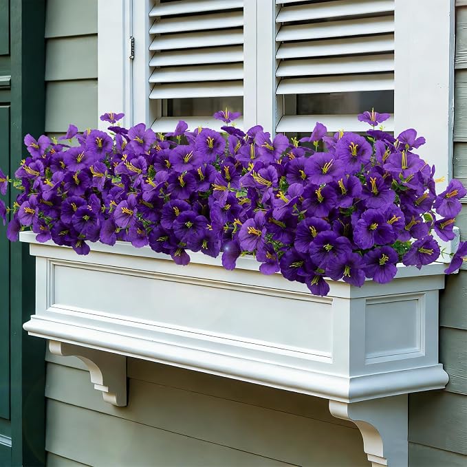 24 Bundles Artificial Pansy Flowers - Image 4