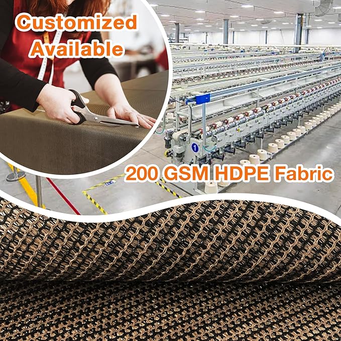 Artpuch Outdoor Pergola Shade Cover 11x13 FT Sun Shade Cloth - Image 2