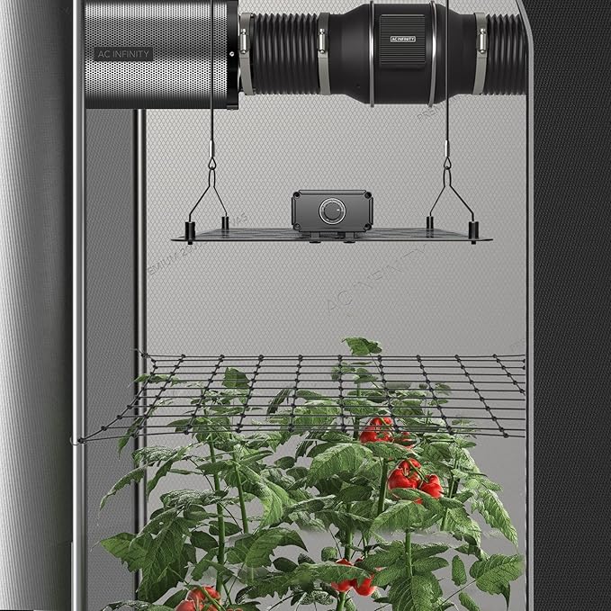 AC Infinity Grow Tent Trellis Netting 4x4', Heavy-Duty Elastic Plant Net - Image 5