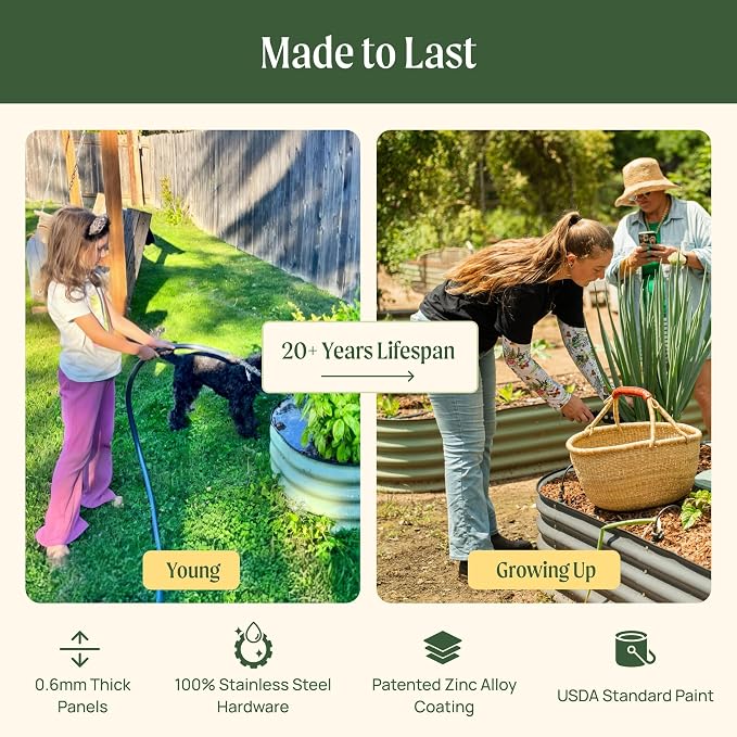 Vego garden Raised Garden Bed Kits, Terra Cotta - Image 6