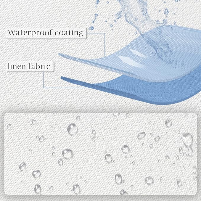 Ashler Outdoor Pillows, 18 x 18 Pillow Inserts Set of 4, Waterproof Throw - Image 3