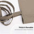 Canopy Replacement Top for Pergolas, 17 x 6.8 ft, Khaki Polyester