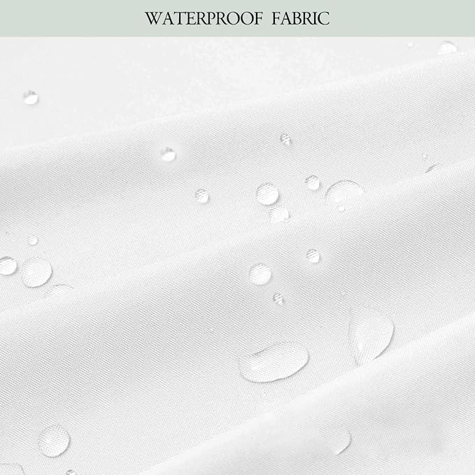 Nature Theme Outdoor Curtains for Patio Waterproof, Forest Pattern, Grommet - Image 5