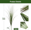 Artificial Wheat Grass Stems, 24 Pack, Green, 26.4 Inch Height