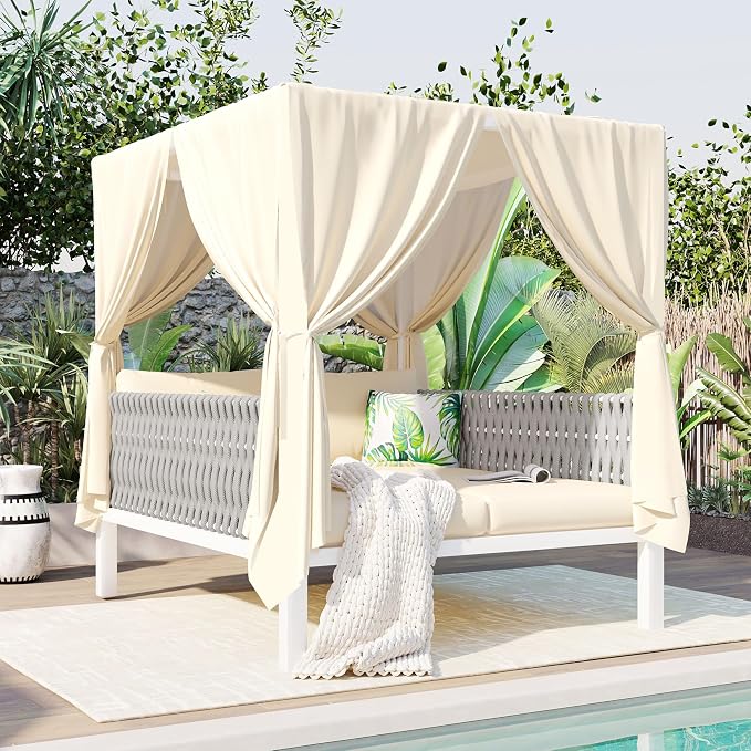 Outdoor Patio Sunbed Lounger by Merax