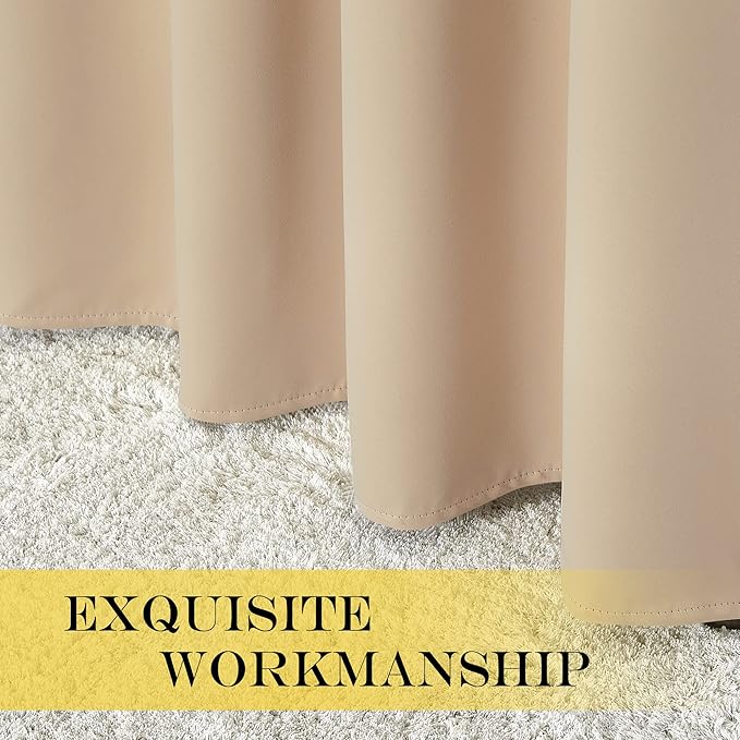 NICETOWN Blackout Window Curtain 90 inch Length - Image 7