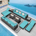 NICESOUL 18 Piece Outdoor Sectional by NICESOUL