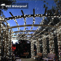 String Lights - 72 Ft Solar Powered LED Outdoor Lights, White