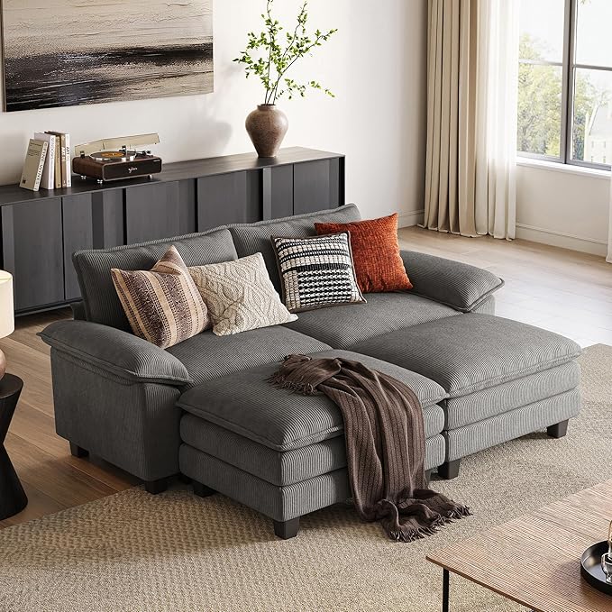 LINSY HOME Modular Sectional Sofa by LINSYHOME