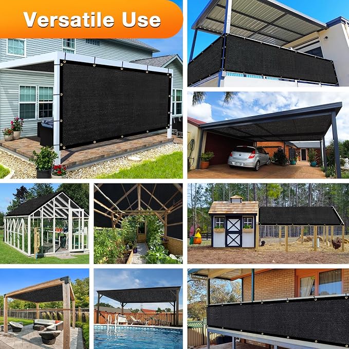Artpuch Outdoor Pergola Shade Cover 4x7 FT Sun Shade Cloth - Image 6